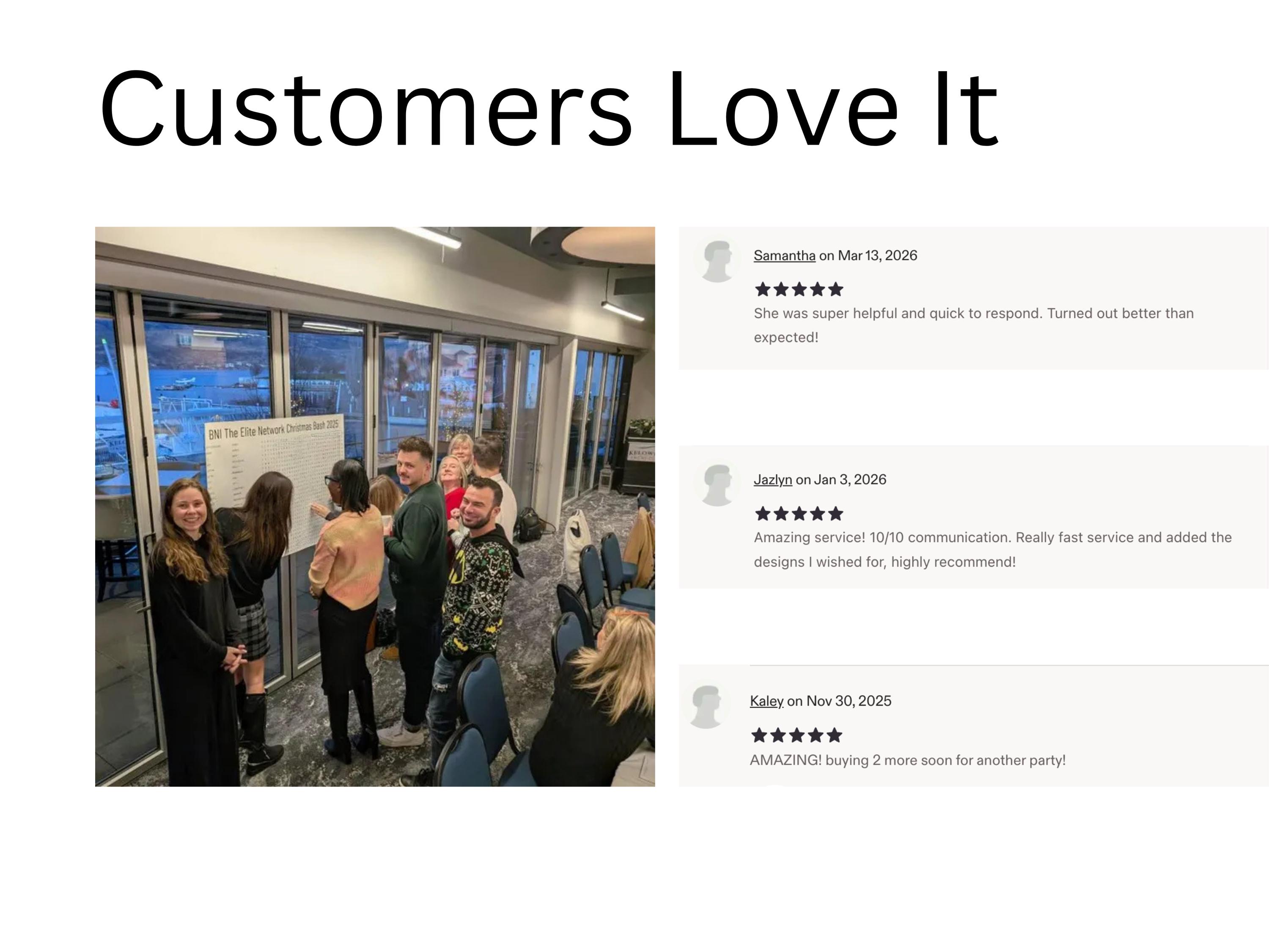 Custom Office Party Giant Crossword Games | Corporate Event Team Activity, Retirement Celebration 8