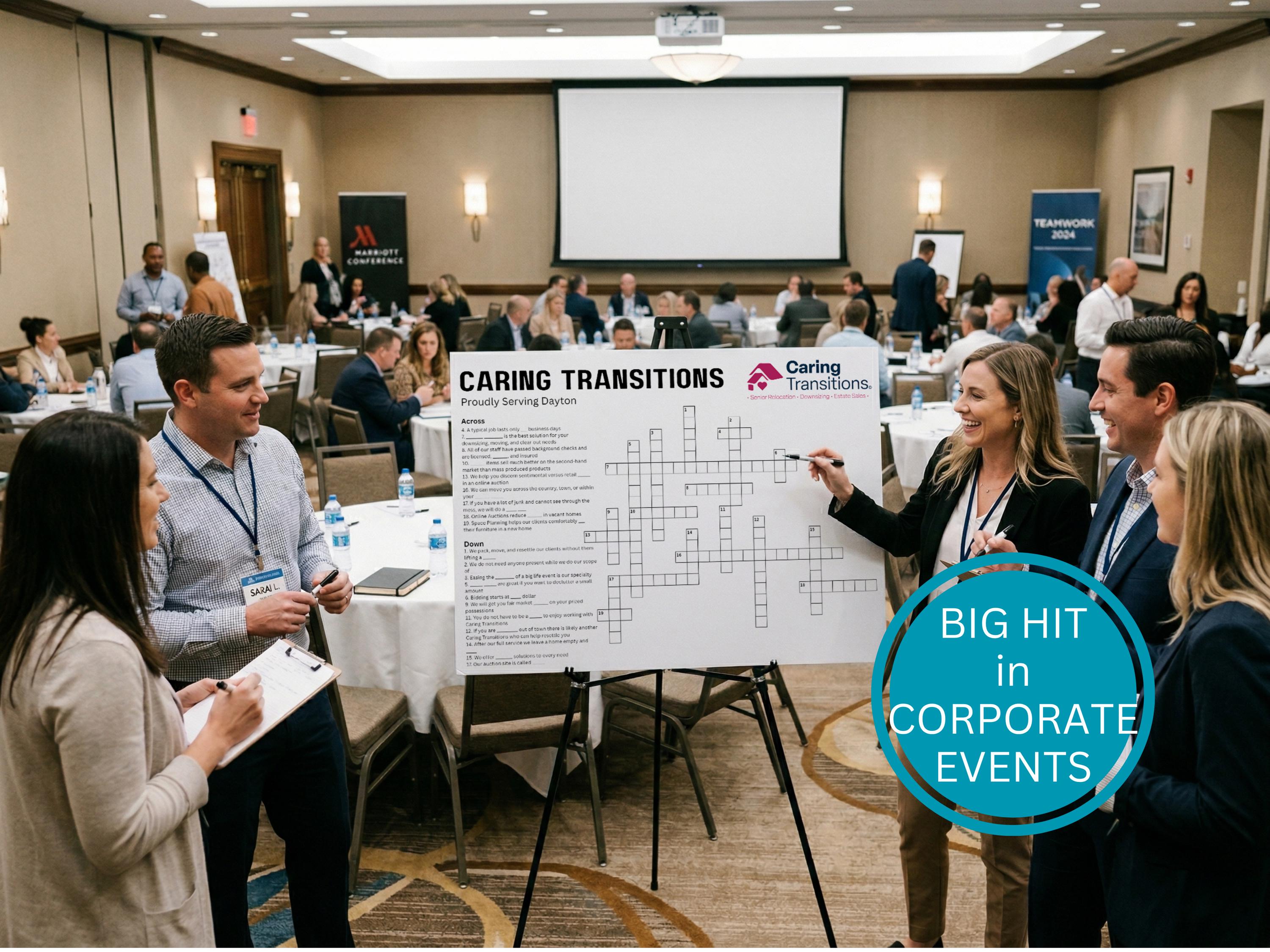 Custom Office Party Giant Crossword Games | Corporate Event Team Activity, Retirement Celebration 9