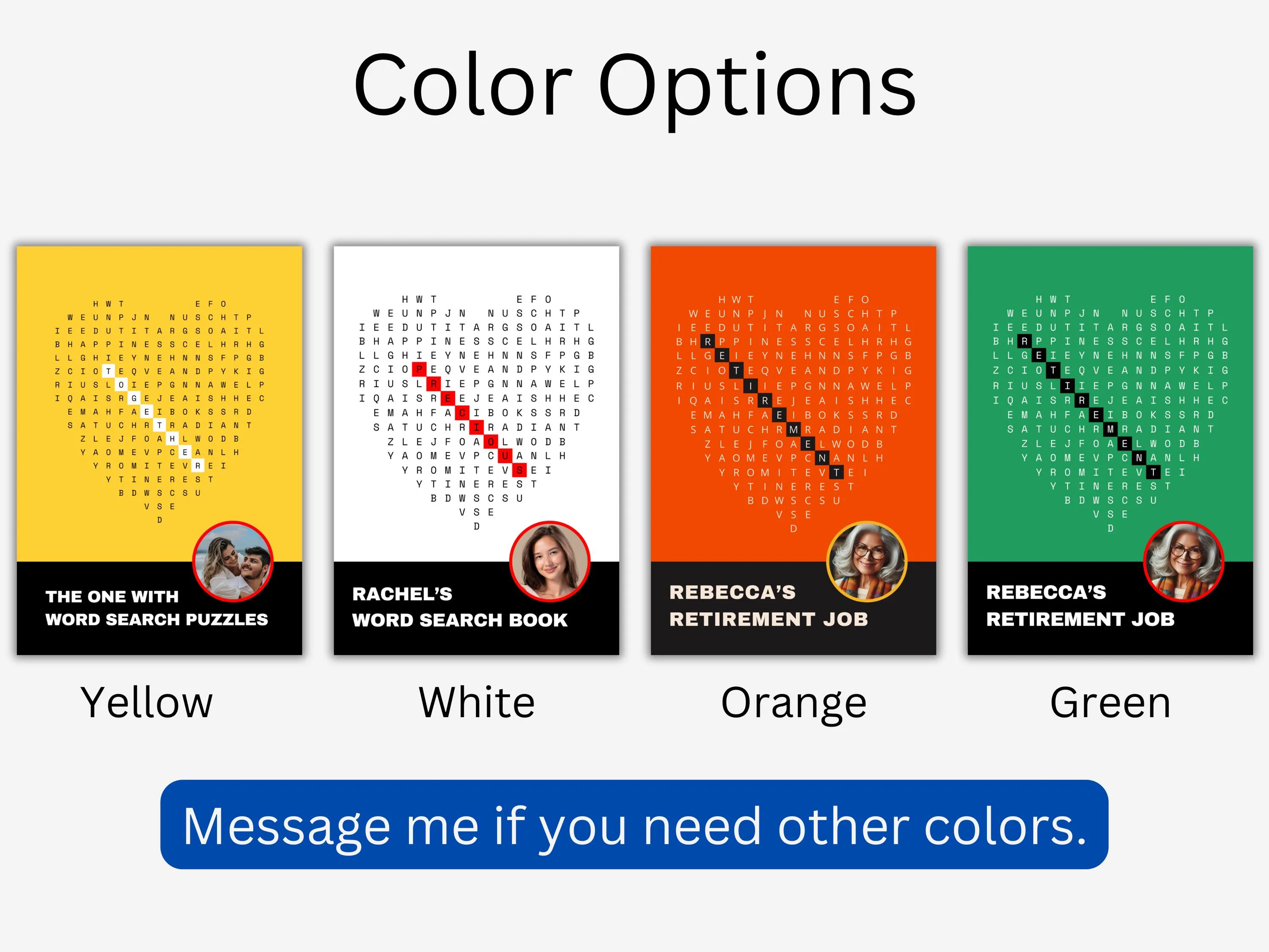 Custom One-Word Love Story Book – Romantic Anniversary Gift 9