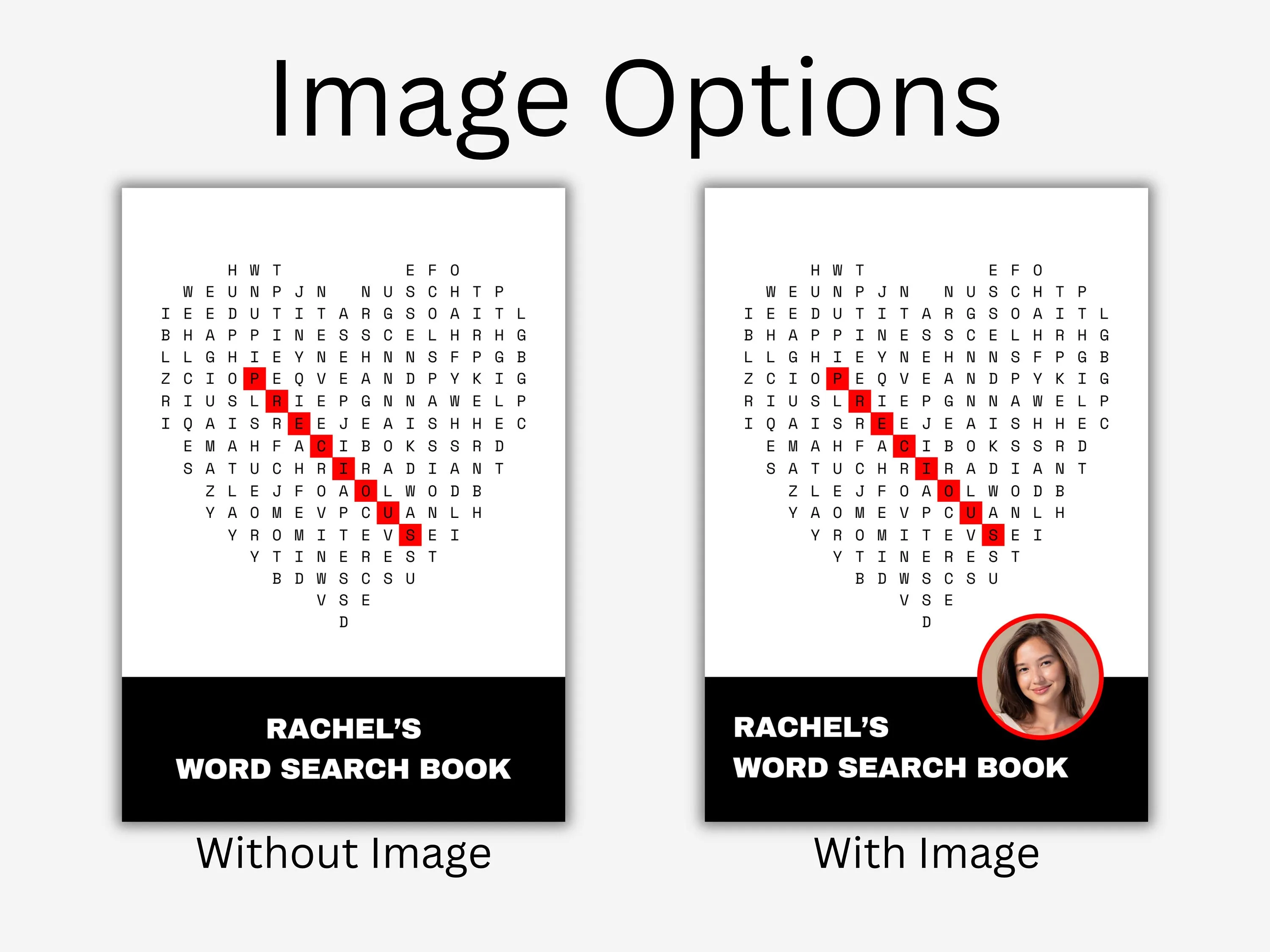 Personalized Christmas Word Search Book – Unique Custom Gift 4