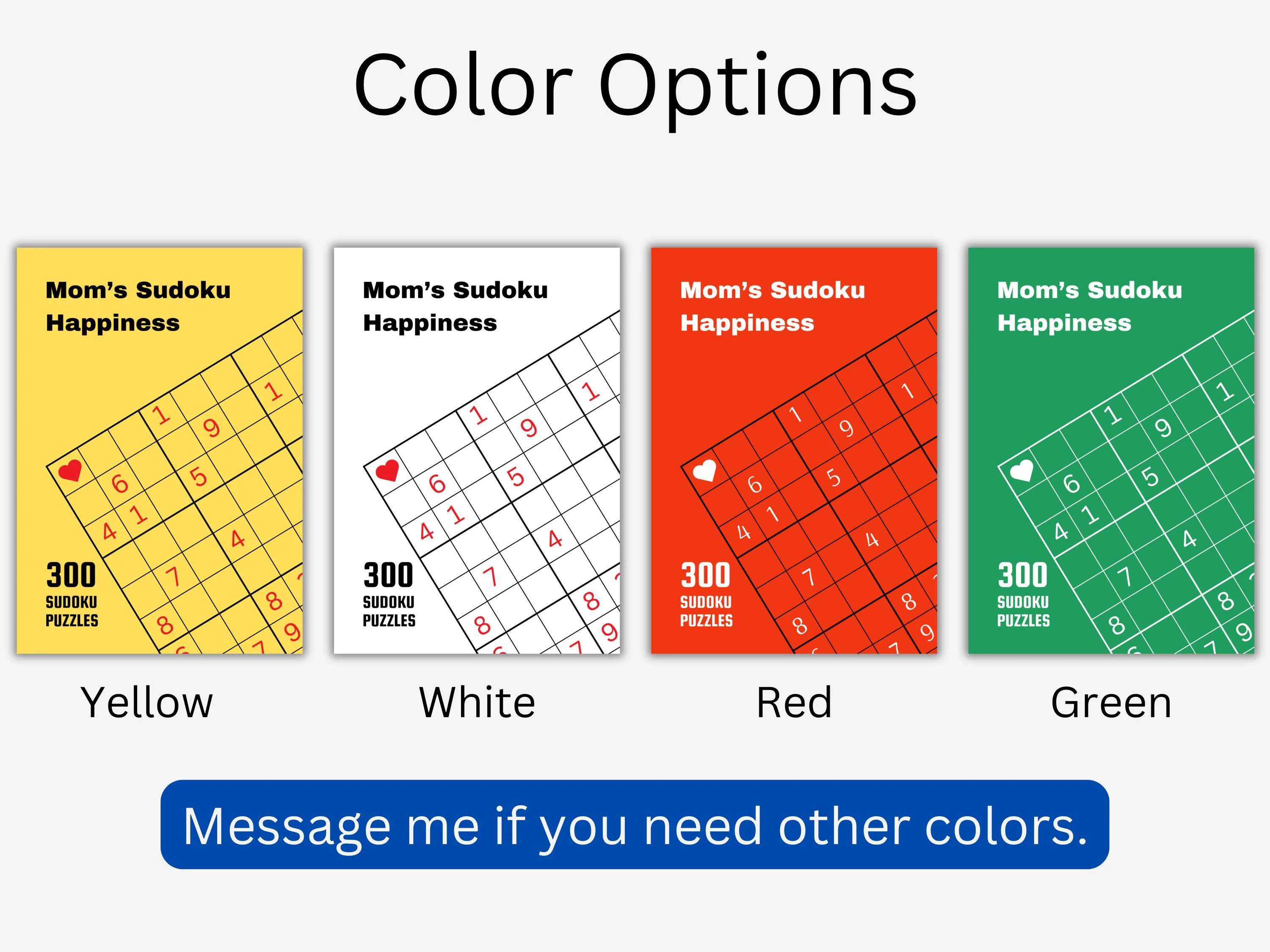 Personalized Holiday Sudoku Puzzle Book – Custom Photo Gift 6