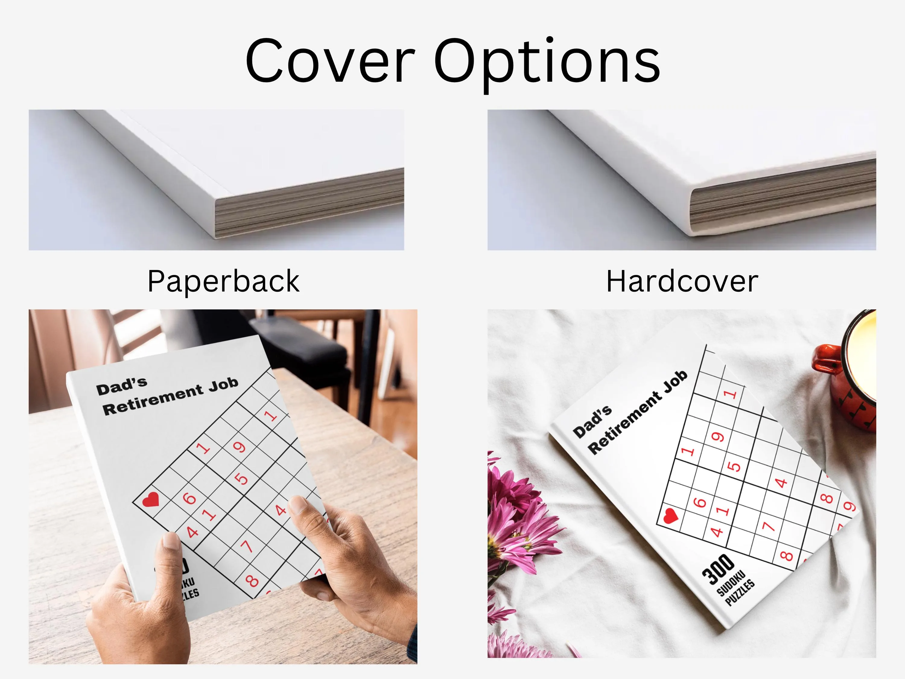 Personalized Retirement Sudoku Puzzle Book – Custom Photo Gift 7