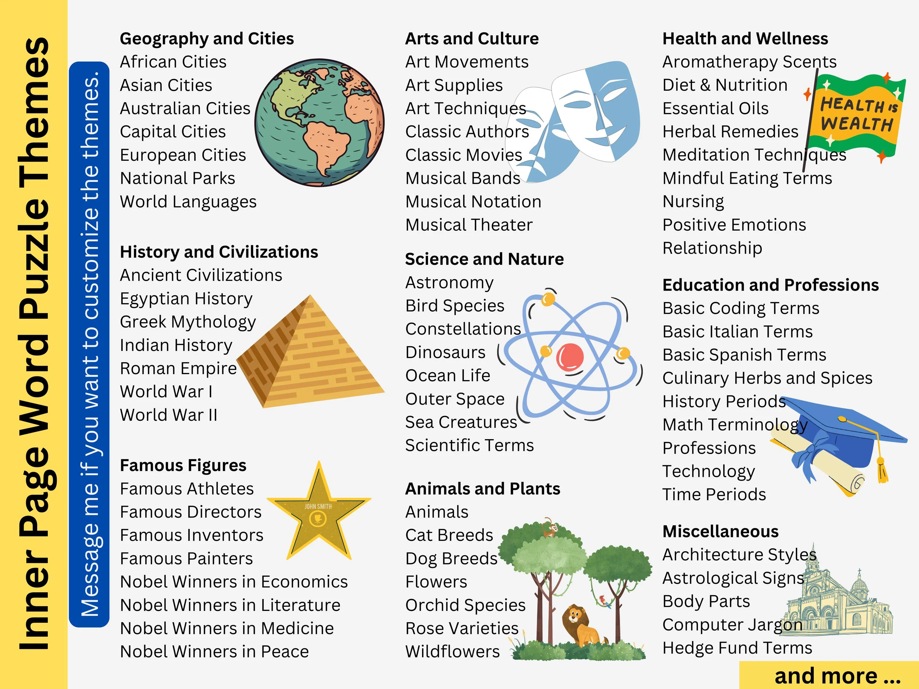 Personalized Teacher Appreciation Word Search Book – Custom Gift 9