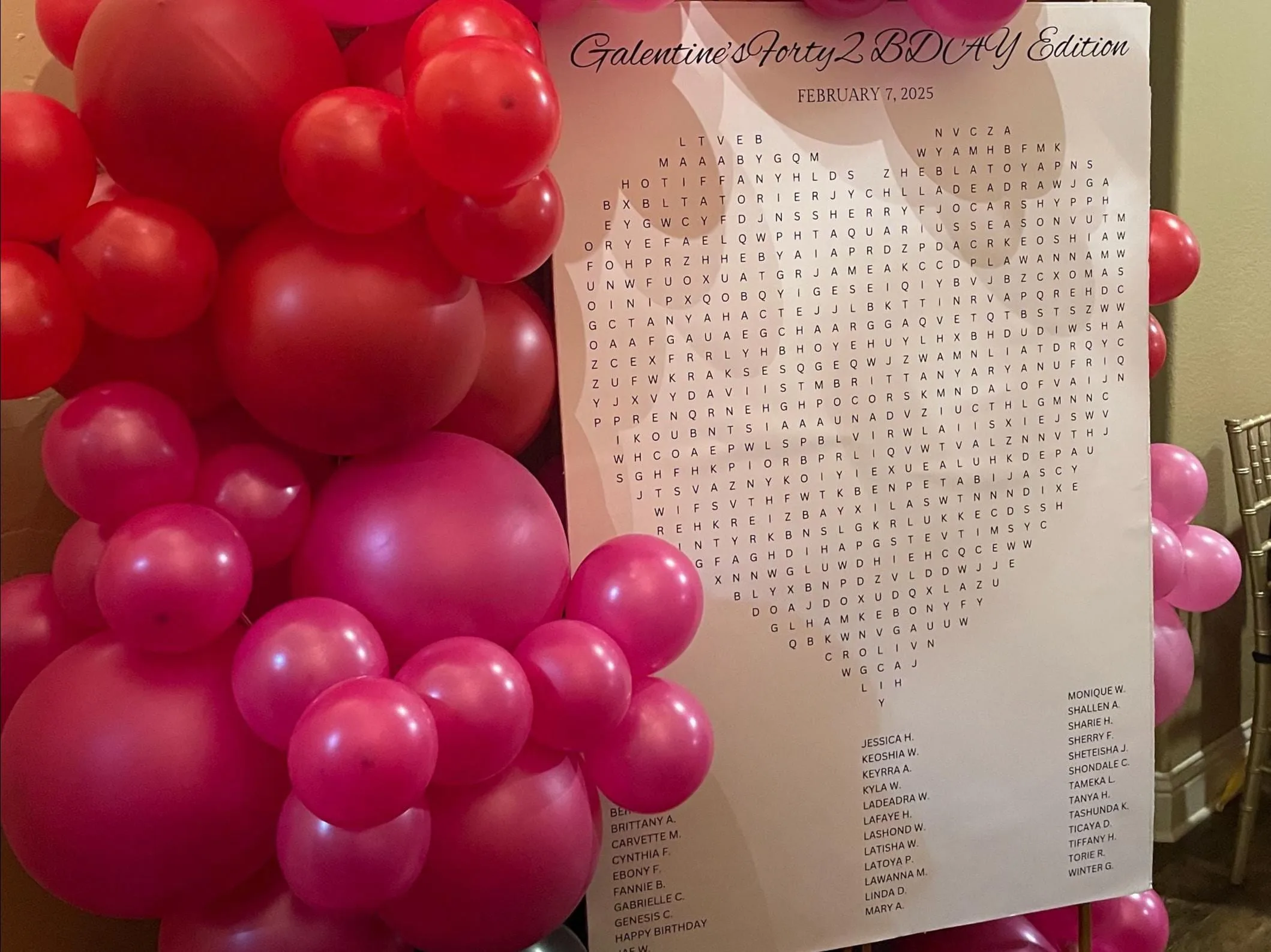Custom Sip & See Word Search Puzzle – Baby Shower Shaped Game 10